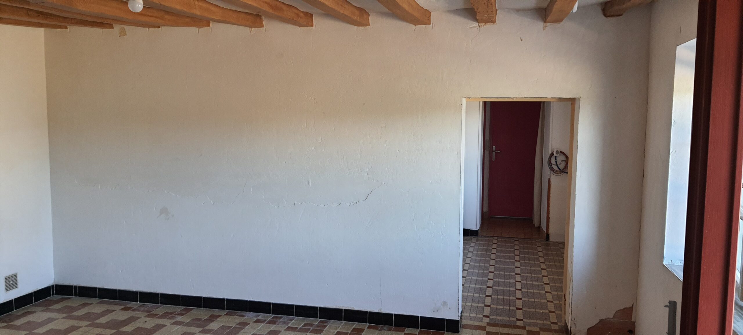 10 ouverture intérieure dans un mur porteur à la chapelle d'aligné