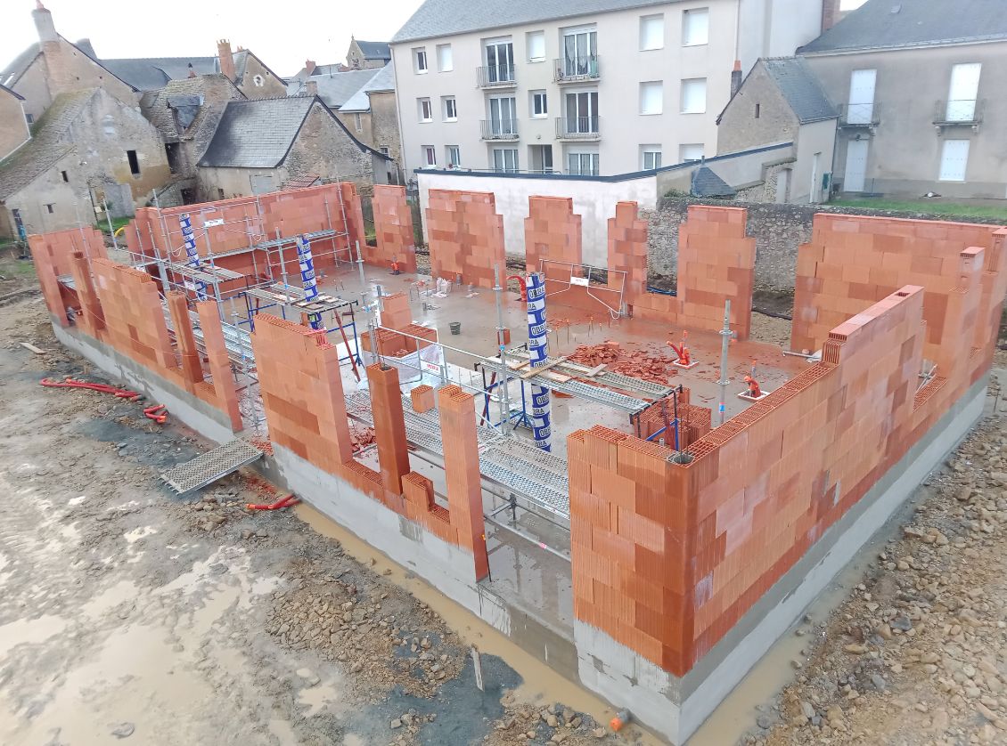 Chantier Précigné - 16 logements