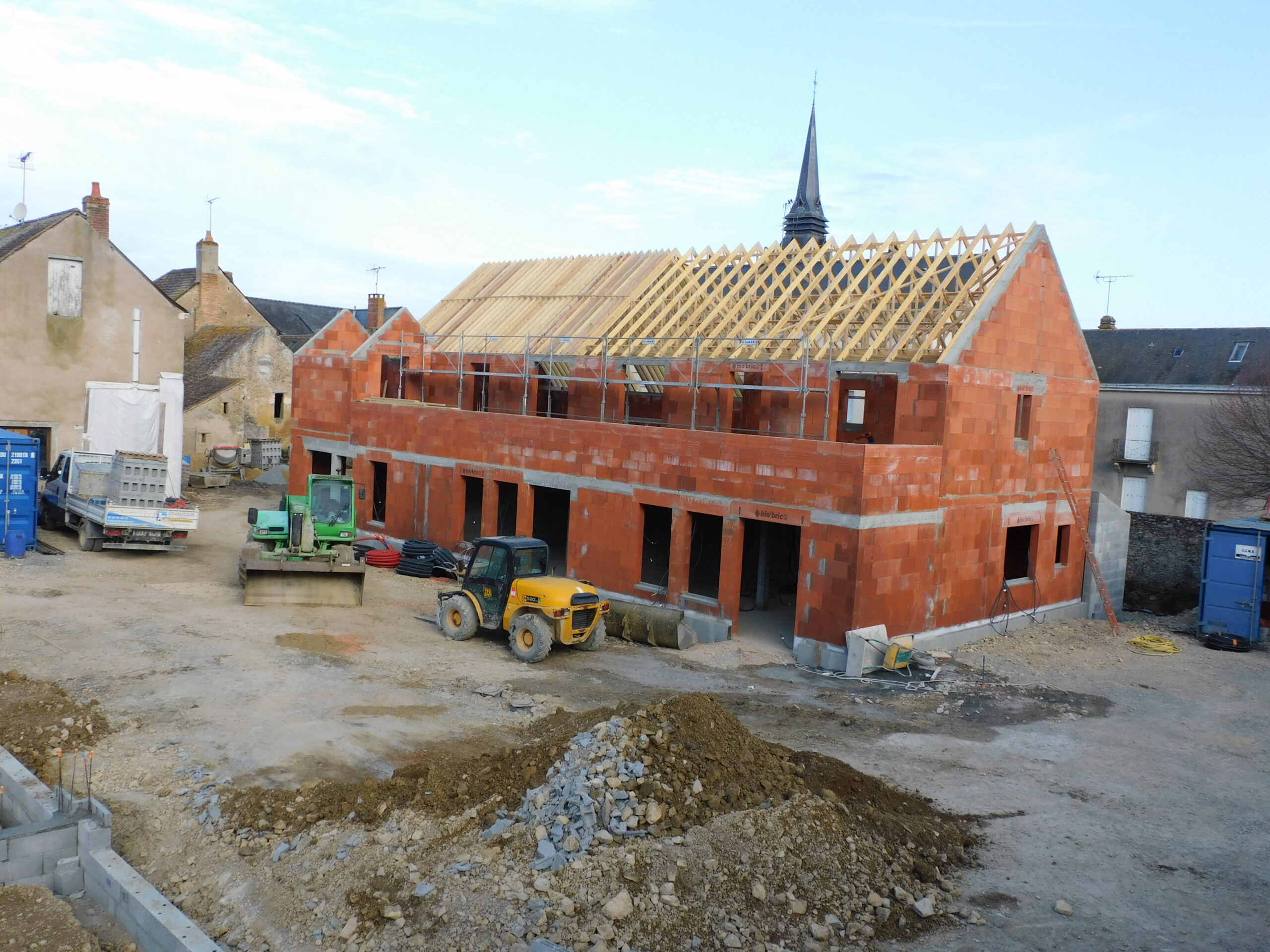 Chantier Précigné - 16 logements