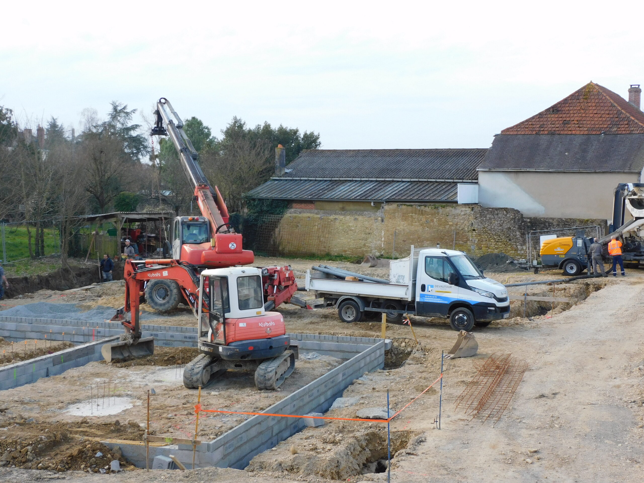 Chantier Précigné - 16 logements