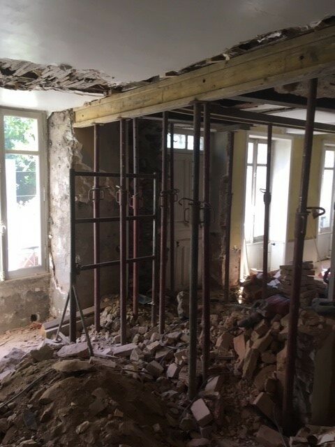 53 en cours de démolition
