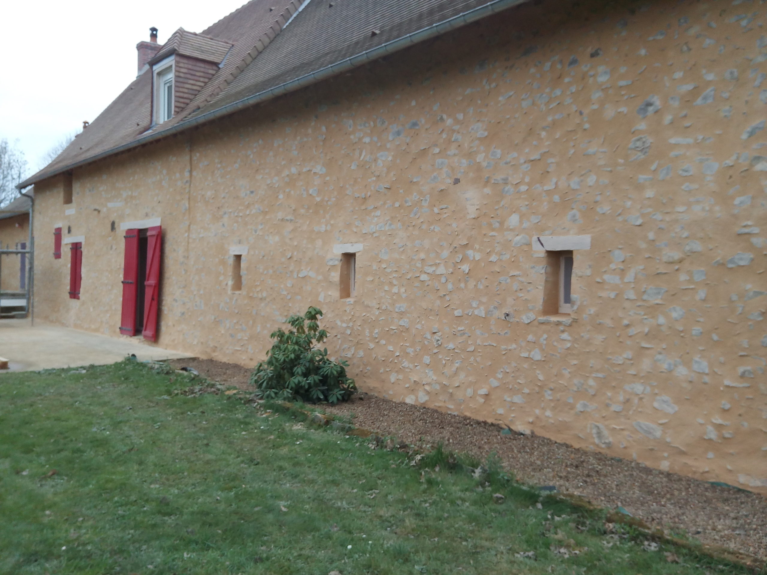 71 facade terminee enduit val de loire scaled